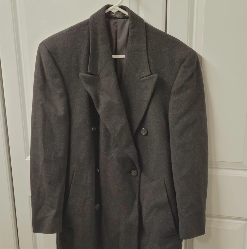 Dario di Napoli Coat Men's Size: S 38 Cashmere Blend Italy